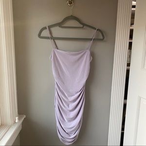 Light purple tiger mist dress